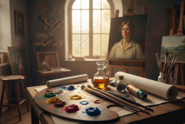 ¿Qué es la pintura al óleo?